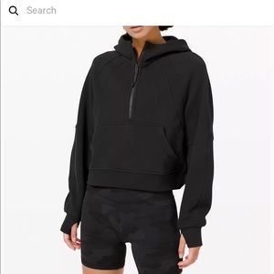 Lululemon Scuba Oversized 1/2 Zip Hoodie
